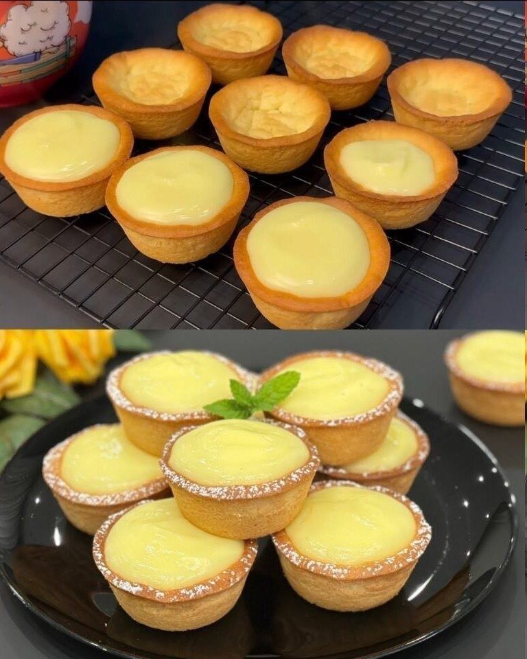 Pastel de Natillas de Limón