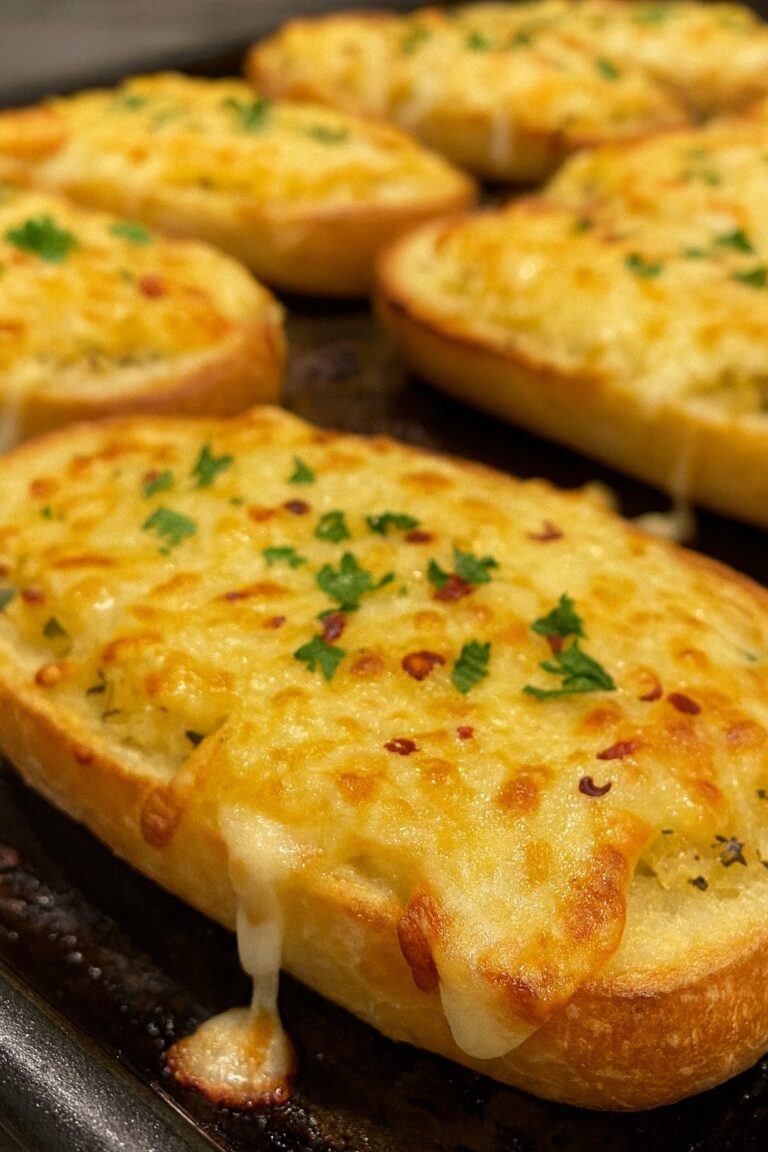 Pan de Ajo con Queso