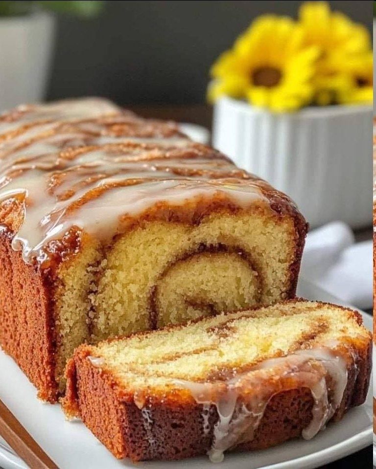 Pastel de Pan de Canela y Miel