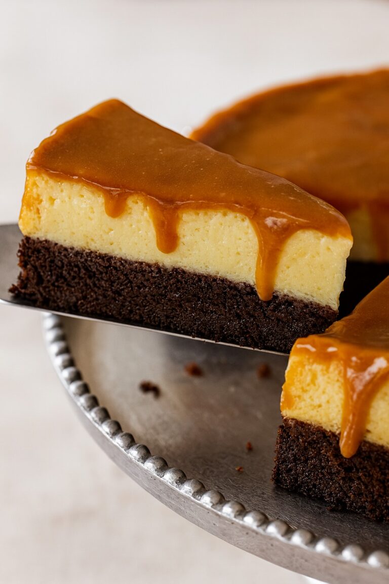 Pastel Imposible , Chocoflan o Tarta Mágica
