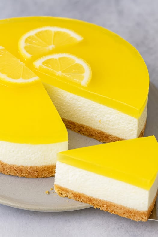 Tarta de Yogur y Limón