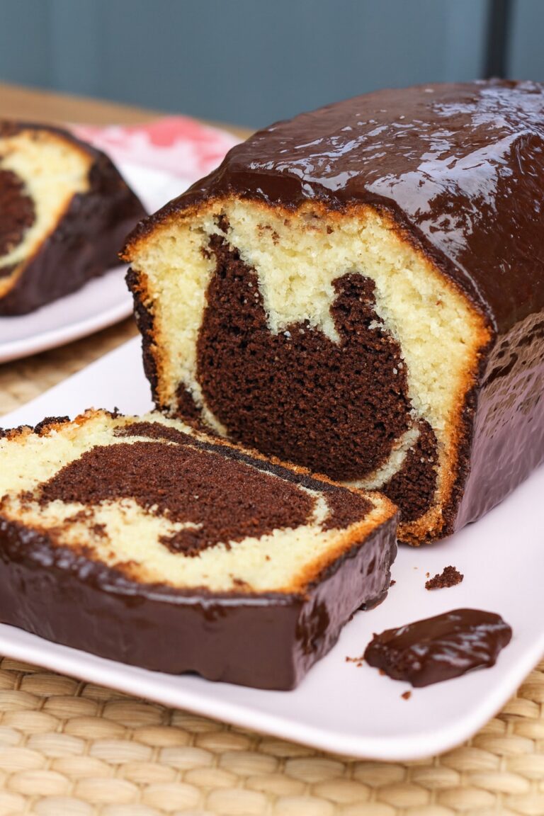 Bizcocho Marmolado de Chocolate