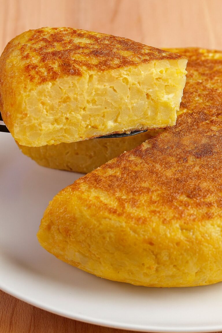 Tortilla Española Muy Esponjosa