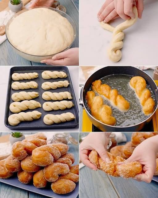 Donas Caseras Torciditas