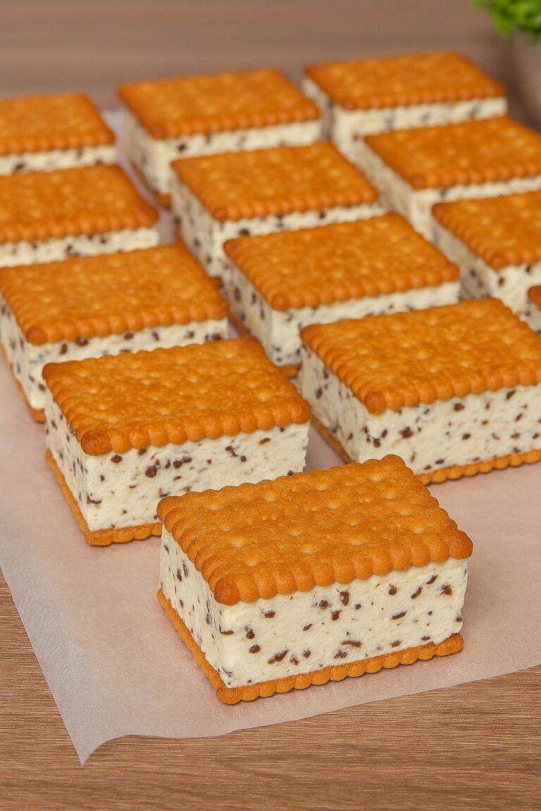 Sándwich de Galletas con Helado