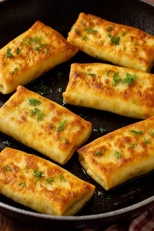 Crepes Rellenos de Mozzarella