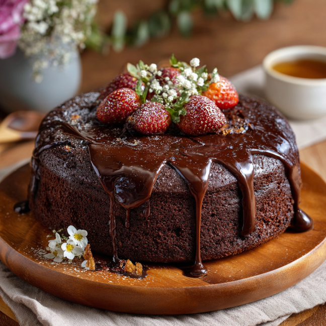 Deliciosa y Esponjosa Torta de Chocolate