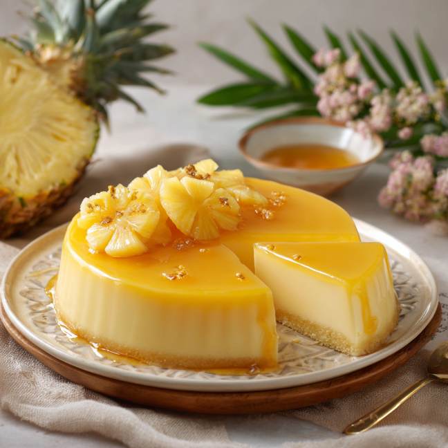 Pastel Casero de Piña