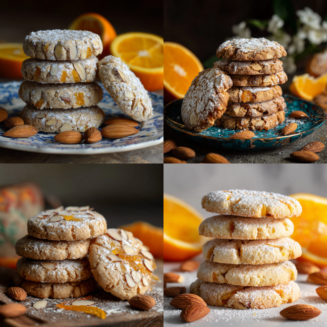 Galletas Sicilianas que se Deshacen en la Boca