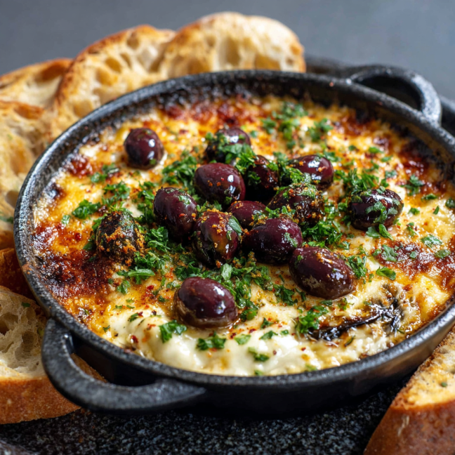 Berenjenas al Horno con Queso Fundido