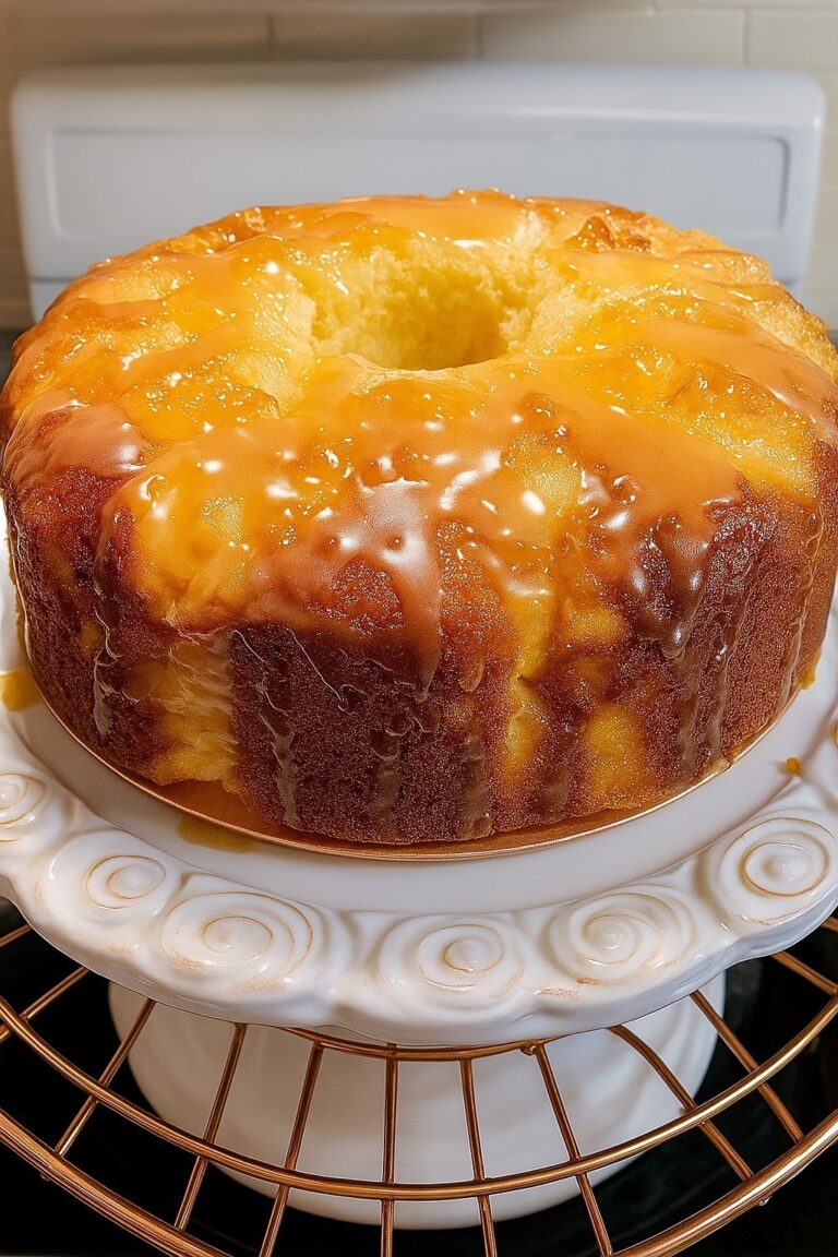 Pastel Cremoso de Naranja