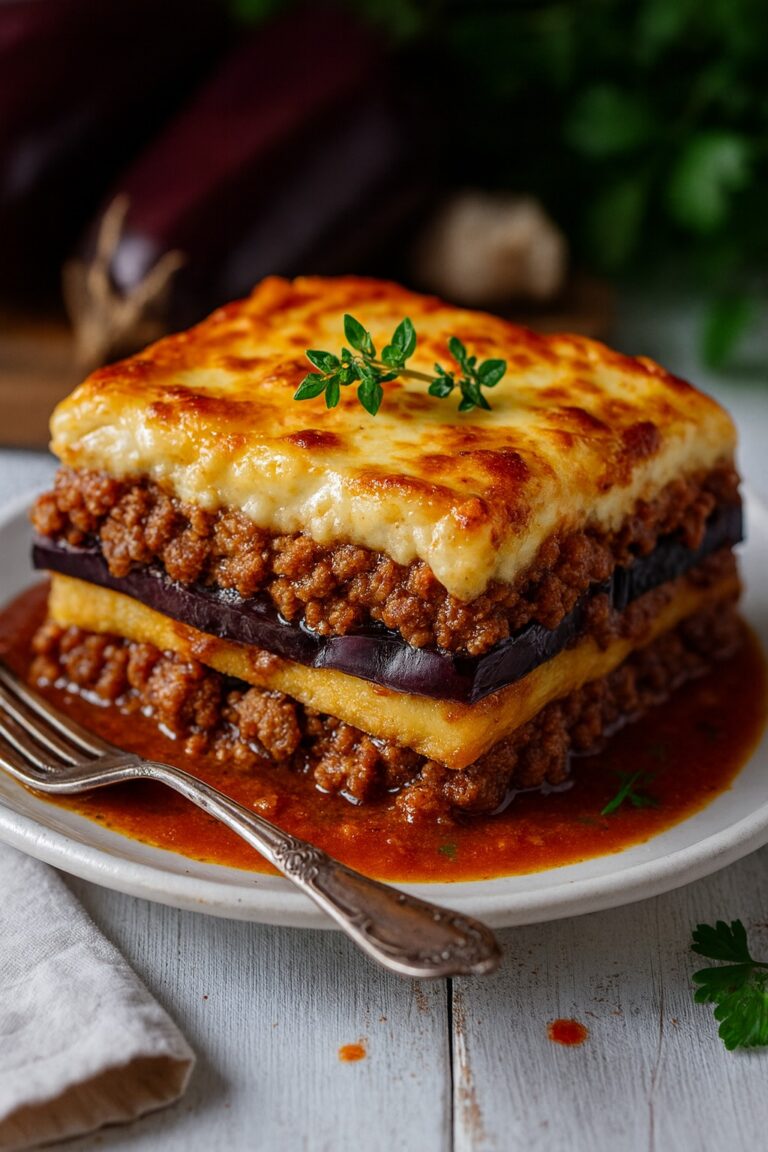 Musaka de Berenjenas