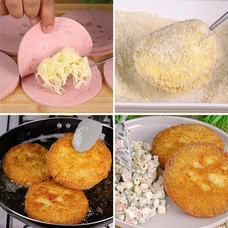 Jamón y Queso Frito Casero