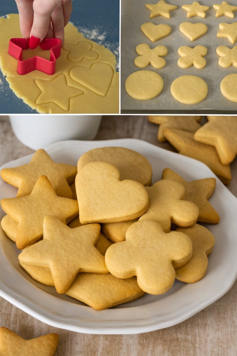Galletas de Mantequilla Muy Fáciles