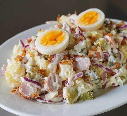 Ensalada de Patatas Alemana Tradicional