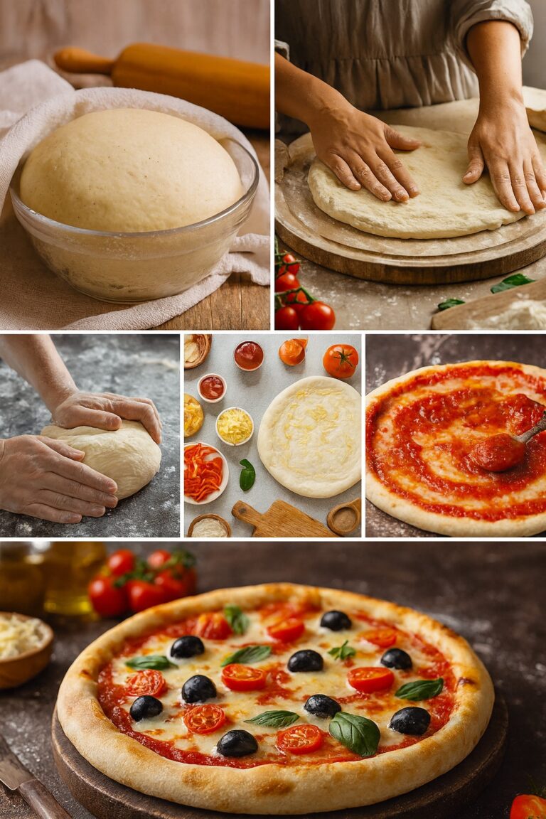 MASA DE PIZZA CASERA