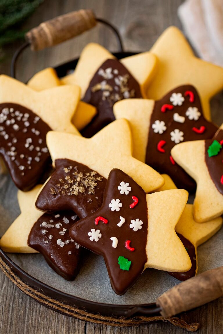 Galletas de Mantequilla con Chispas de Chocolate