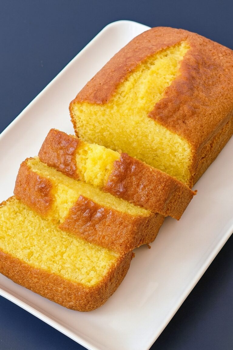 Pastel de Mantequilla Casero