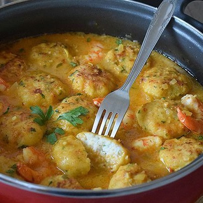 Albóndigas de Merluza en Salsa