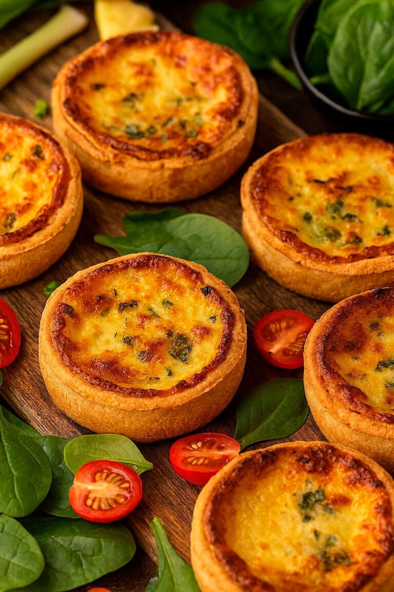 TARTA SALADA DE QUESO Y CEBOLLA