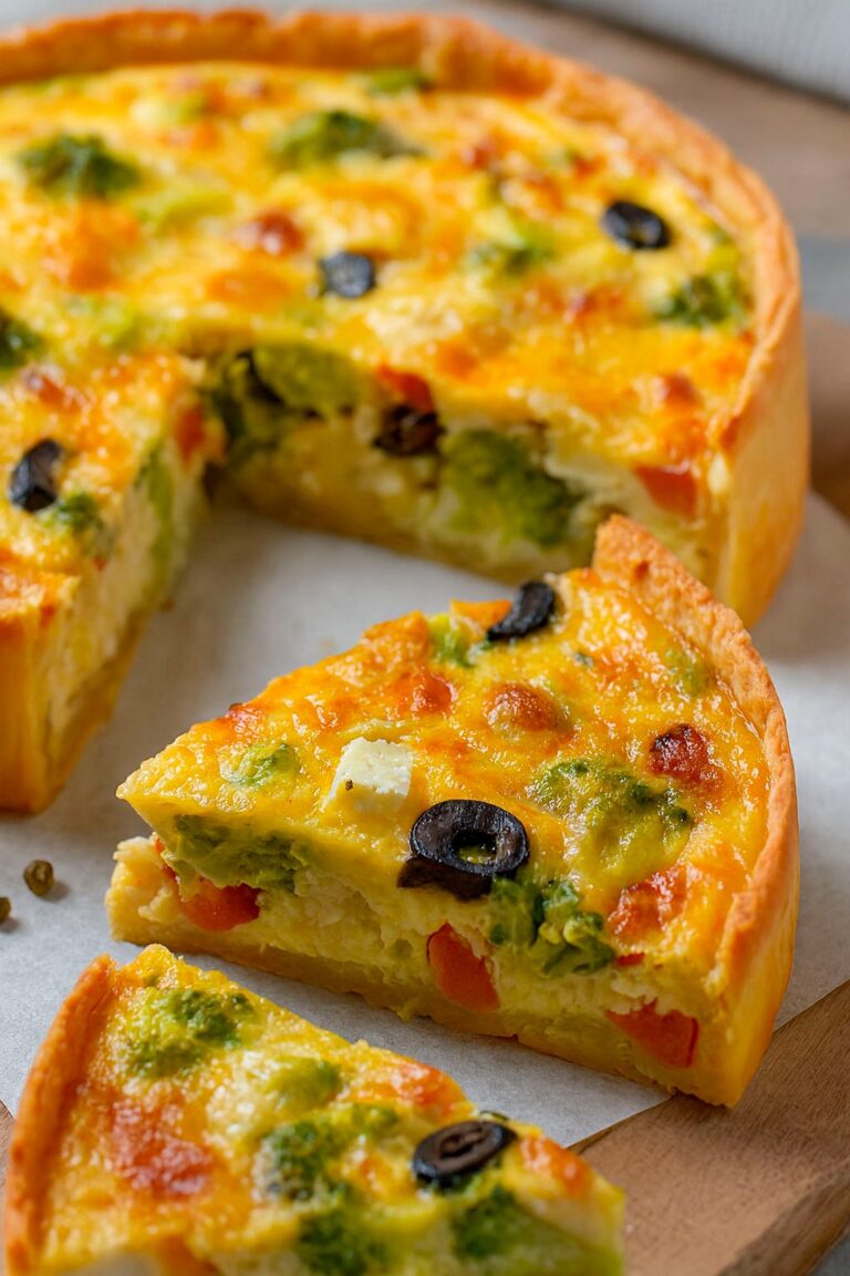 Quiche de Verduras Casera