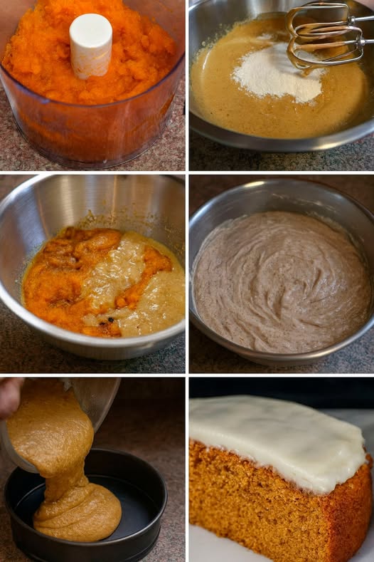 TARTA DE ZANAHORIA CON GLASEADO DE QUESO CREMA
