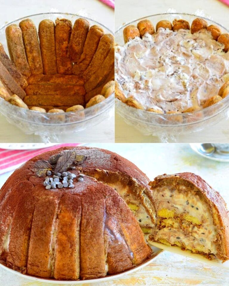 PASTEL FRÍO DE GALLETAS CON CREMA