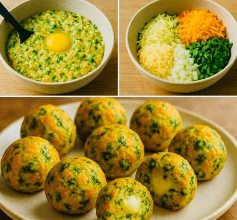 ALBÓNDIGAS DE VERDURAS CON QUESO