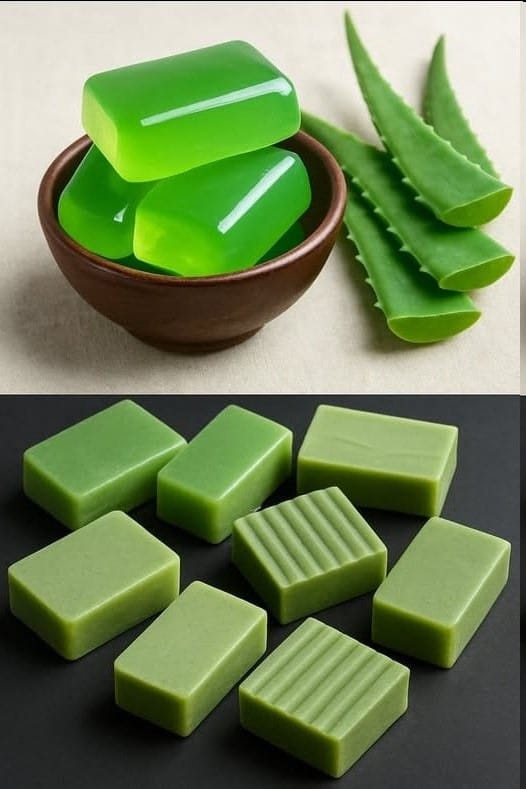 Jabón Artesanal de Aloe Vera