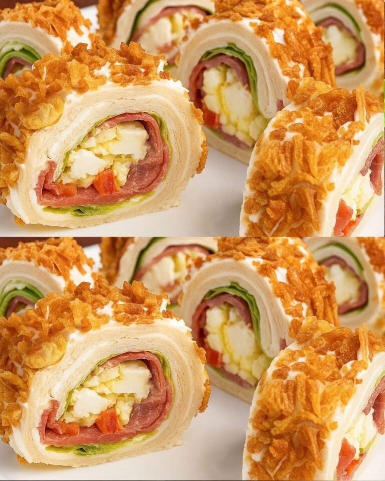 Rollos Fríos de Pastrami y Queso