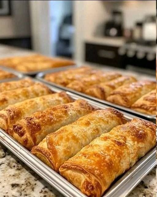 Pasteles de Carne Dorados