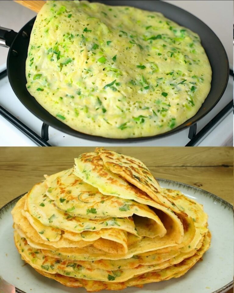 Panqueques de Calabacín y Patata