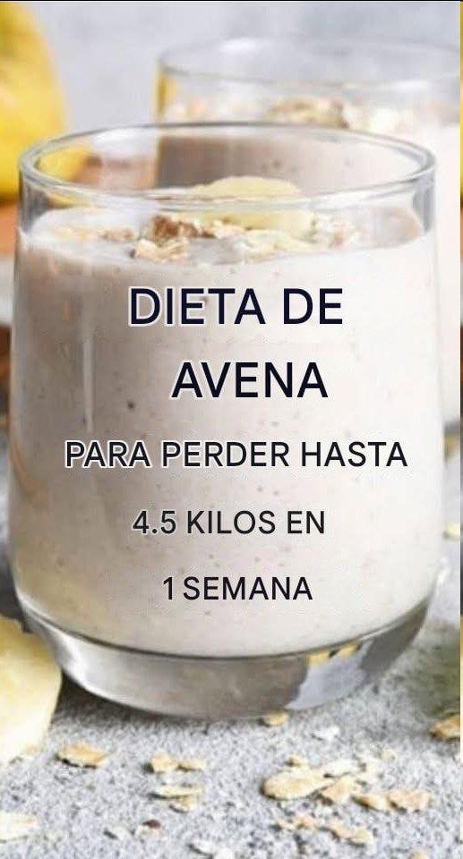 Dieta de Avena para Bajar Hasta 4.5 Kilos en Solo 7 Días