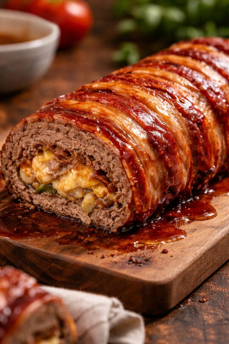 Rollo de Carne Picada al Horno