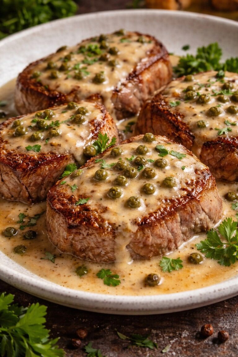 Solomillo de Cerdo a la Pimienta