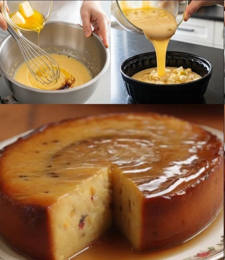 Pudín de Peras Casero: La Receta Tradicional de la Abuela que Nunca Falla