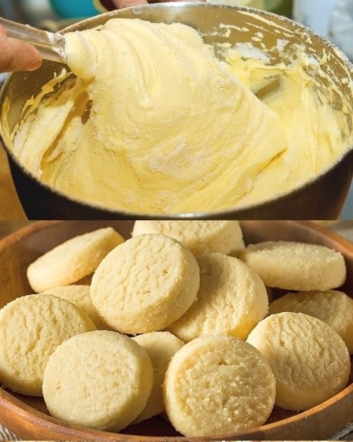 Galletas fáciles con solo harina, azúcar y manteca