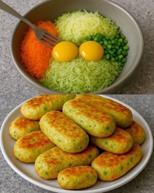 Albóndigas de Calabacín, Zanahoria y Patata