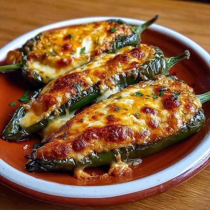 Chiles Rellenos al Horno