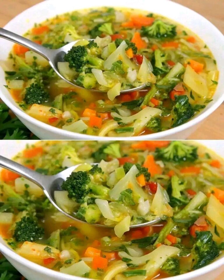 Sopa de Vegetales que Cambia la Vida