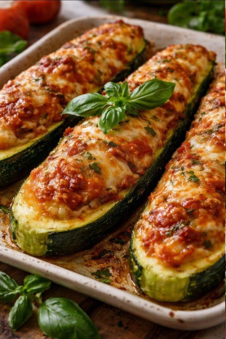 Calabacines Rellenos de Atún