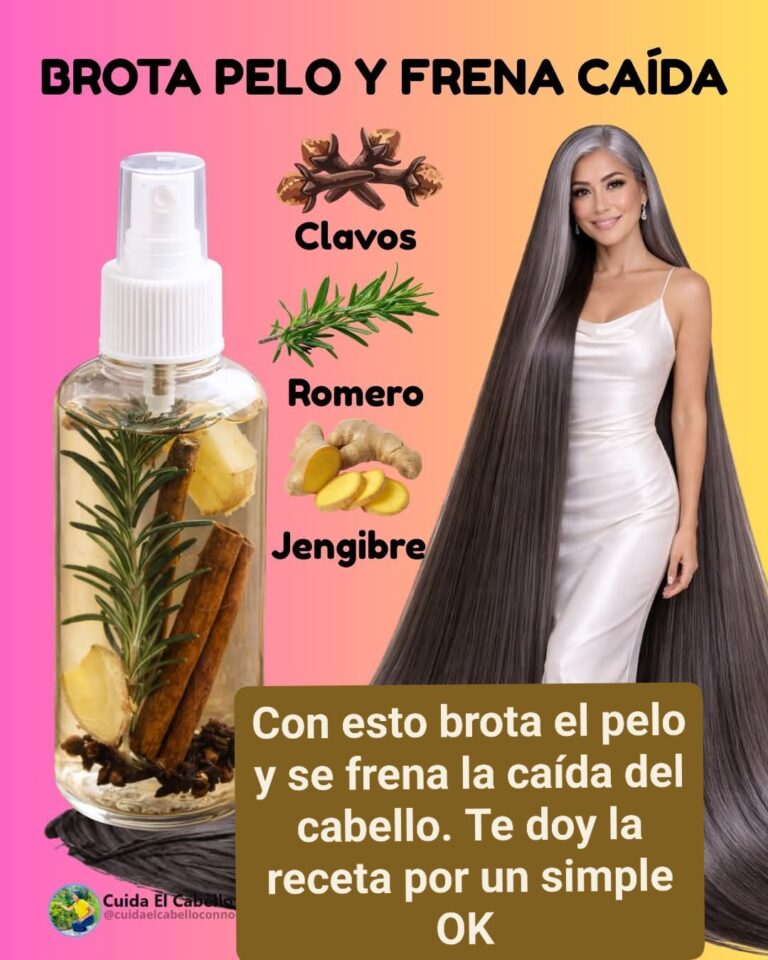 Con esto brota el pelo y se frena la caída del cabello: guía completa con remedios naturales, hábitos y constancia