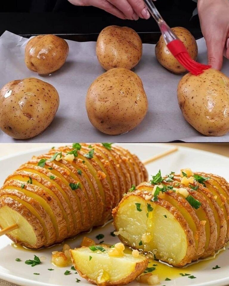 Patatas Asadas con Ajo y Hierbas