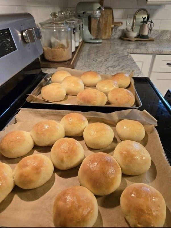 Panecillos Caseros Suaves y Esponjosos