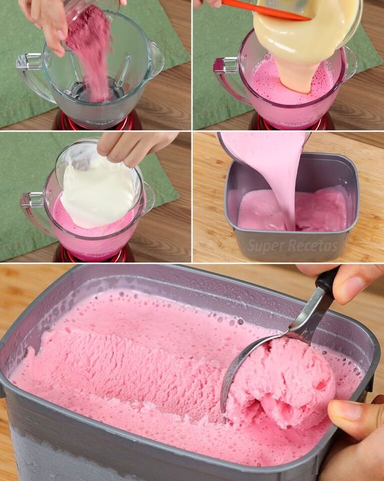 Helado Casero de Fresa: Un Clásico que Nunca Pasa de Moda
