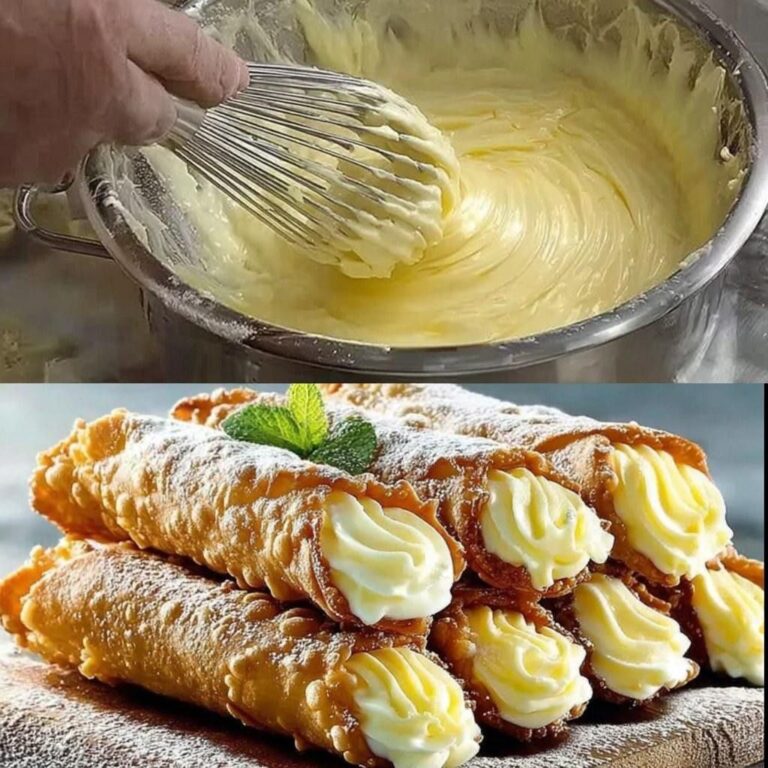 Cannoli con crema pastelera: una delicia italiana para disfrutar en casa