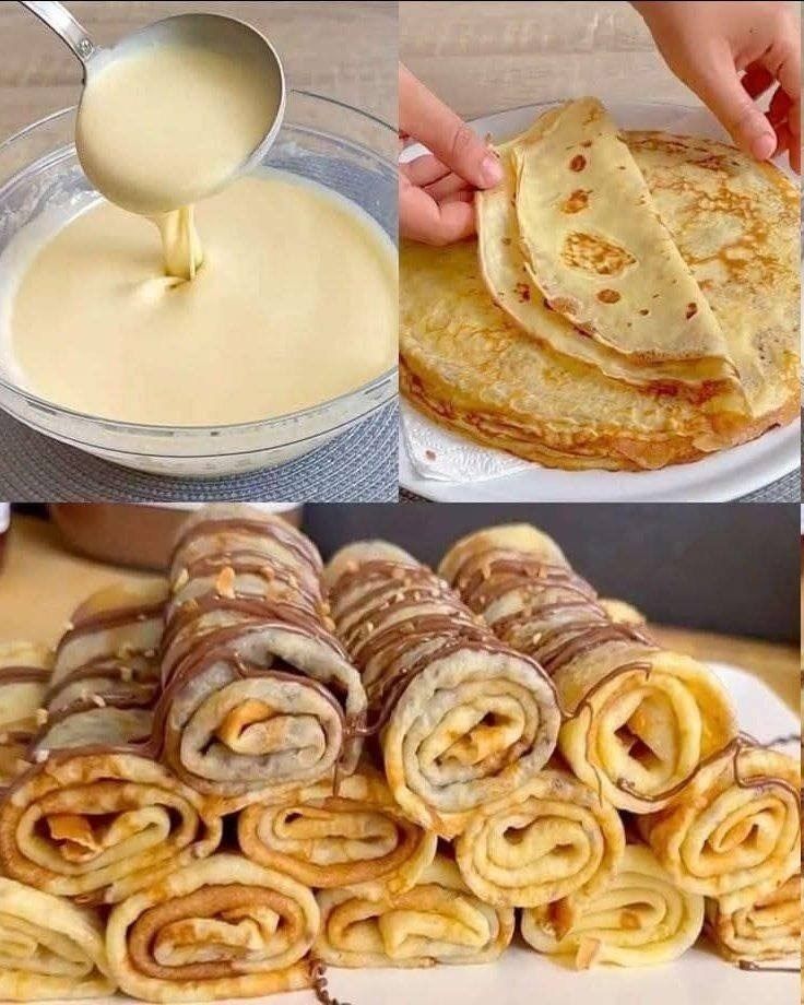 Crepas Rollitos: La Receta Definitiva para un Desayuno o Postre Irresistible