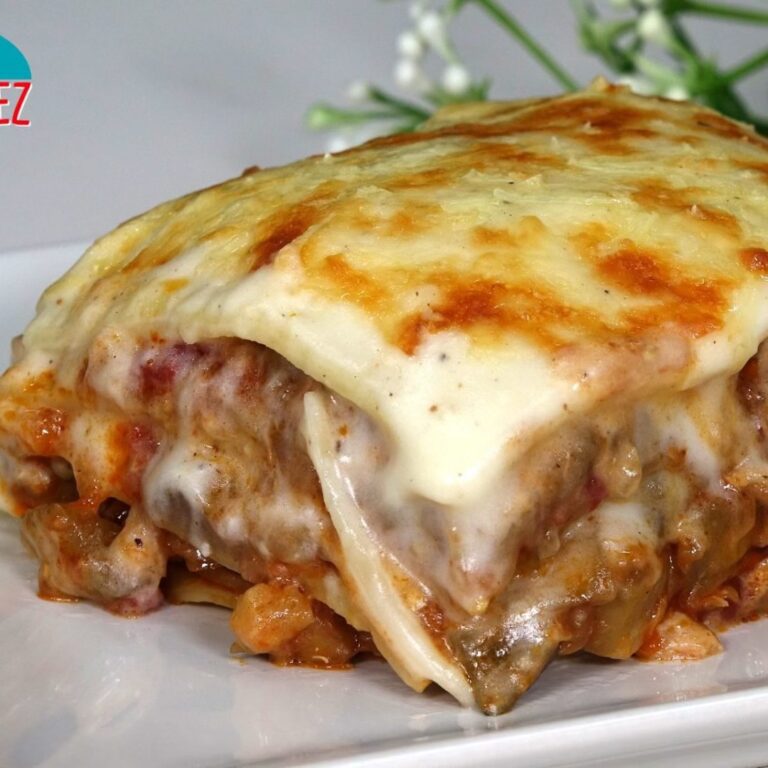 Lasaña de Berenjenas con Atún