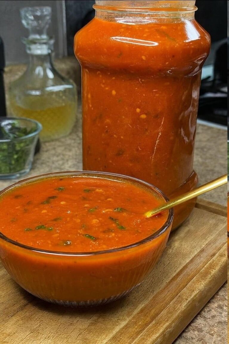 Salsa de Tomate Casera