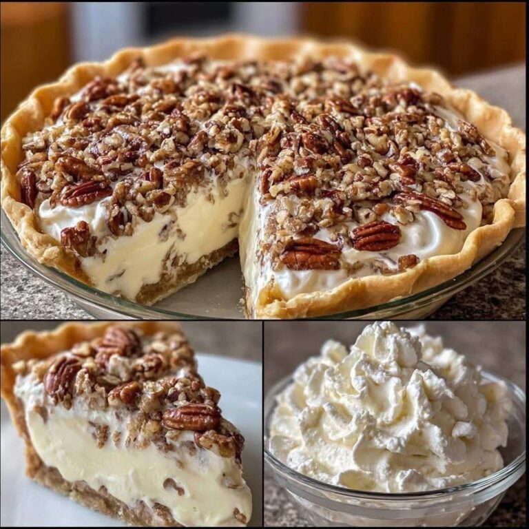 Tarta Helada de Crema de Nueces Pecanas: Cremosa, Crujiente y Deliciosa